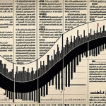**

"A visually appealing and intricate artwork representing time series analysis. The artwork should depict a combination of numerical data flowing like a river, interspersed with qualitative elements like newspaper headlines (Arabic script), consumer trend icons, and fluctuating oil price graphs. The overall feel should be one of uncovering patterns and insights from complex data."

**