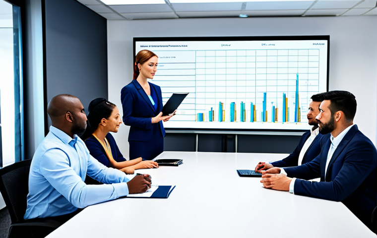 시계열 데이터를 활용한 재고 관리 방법 - **

"A successful business analyst, fully clothed in modest professional attire, reviewing inventory...